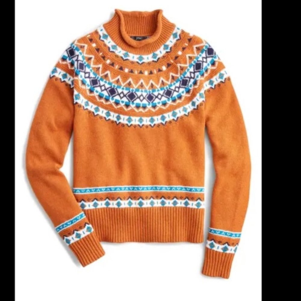 Jcrew Fair Isle Sweater M